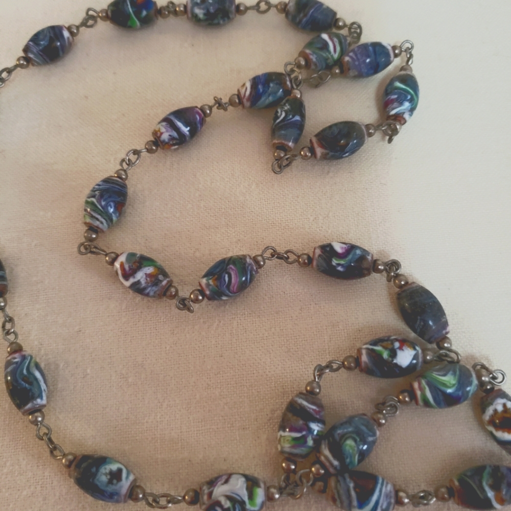Pretty beaded necklace.